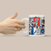 LA Dodgers baseball MLB Dream Team 3D Doodle Art - 11oz Ceramic Mug